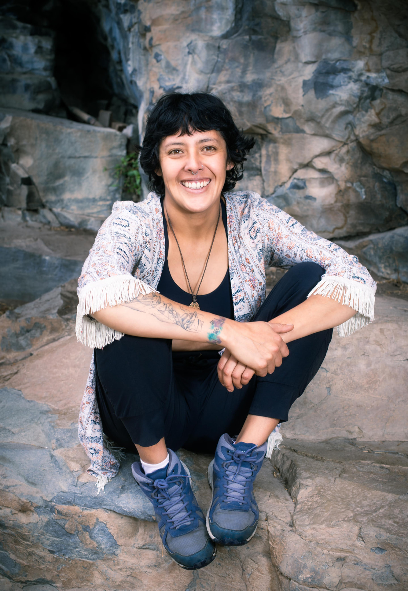 Retrato de Andrea Castillo, Profesional de Salud Reproductiva Integral · Escaladora e Instructora