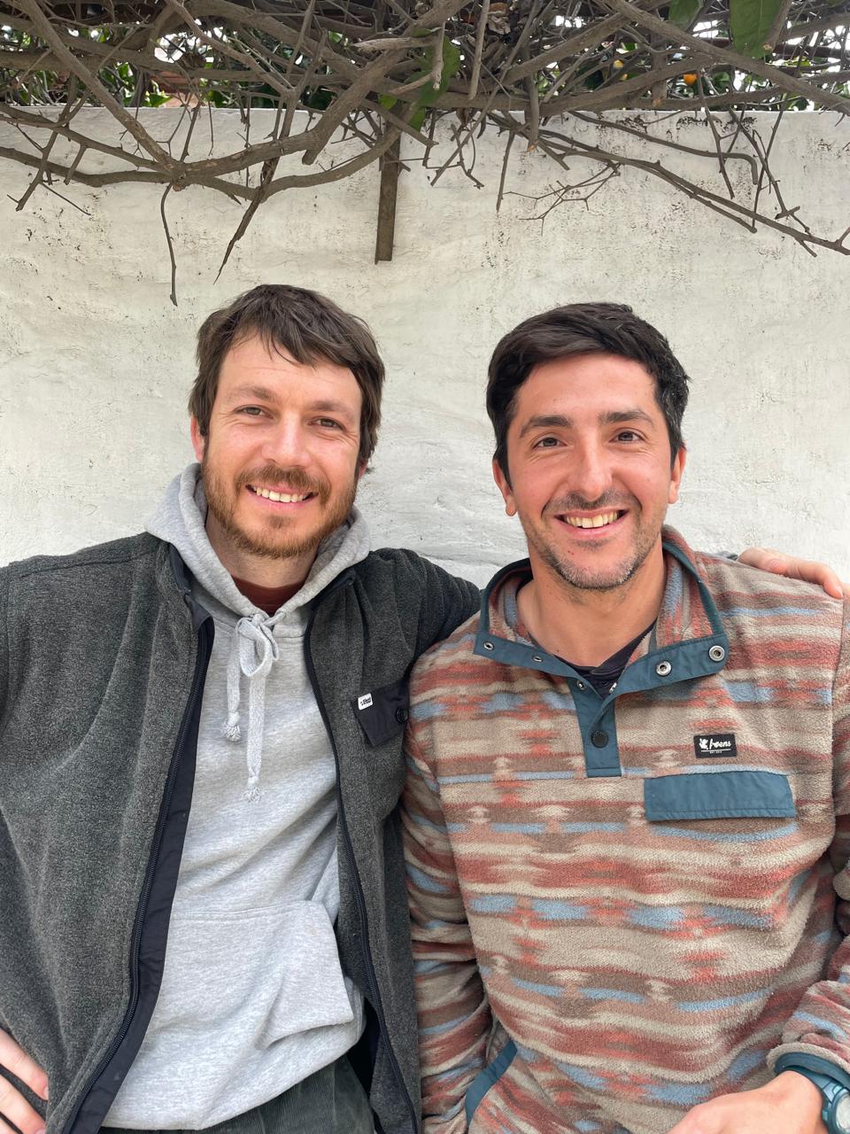 Retrato de Andrés Covacevich & Cristóbal San Martín, Psicólogos clínicos · Terapeutas corporales en Biosíntesis