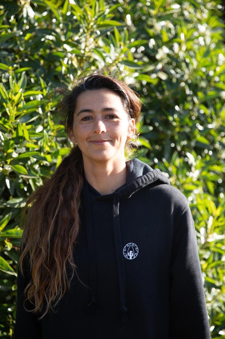 Retrato de Romina Silva, Surfista, emprendedora y educadora ambiental